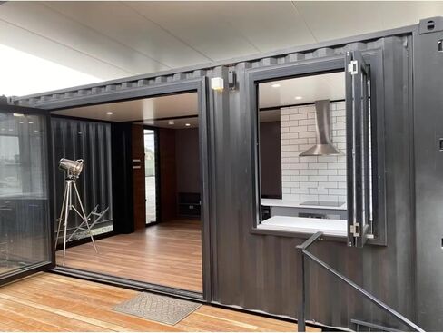 Luxury Expandable Container Restaurant Modular Coffee House Shipping Container Cafe Industrial Mobile Cafe Bar Portable Shop Prefab Kiosk Outdoor Coffee Bar Mobile Concession Stand in Saudi Arabia