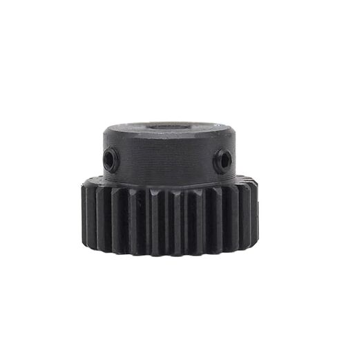 Steel Heavy Duty Motor Pinion Gear 1Mod 15Teeth - 25 Teeth Spur Gear Metal Motor Pinion Hole 6mm Conveyor Belt Medical Device(25 Teeth) in Saudi Arabia