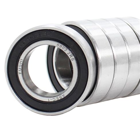 6903-2RS Bearing ABEC-1 10Pcs 17x30x7 mm Thin Section 6903 2RS Ball Bearings 6903RS 61903 RS in Saudi Arabia