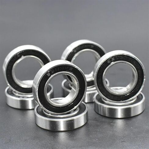 10pcs Bearing 6900ZZ 6901 6902 6903 6904 6905 6906 2RS RS Deep Groove Ball Bearing Double Seal Thin Section Ball Bearings(6903ZZ 17x30x7mm) in Kuwait