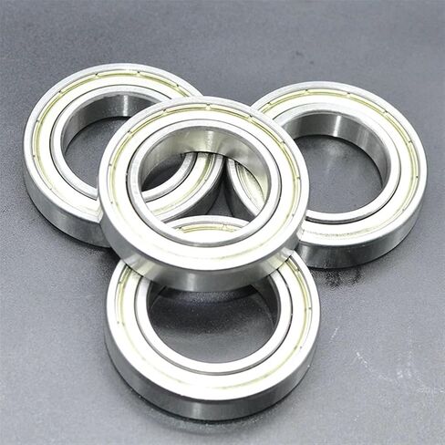 10pcs Bearing 6900ZZ 6901 6902 6903 6904 6905 6906 2RS RS Deep Groove Ball Bearing Double Seal Thin Section Ball Bearings(6903ZZ 17x30x7mm) in Kuwait