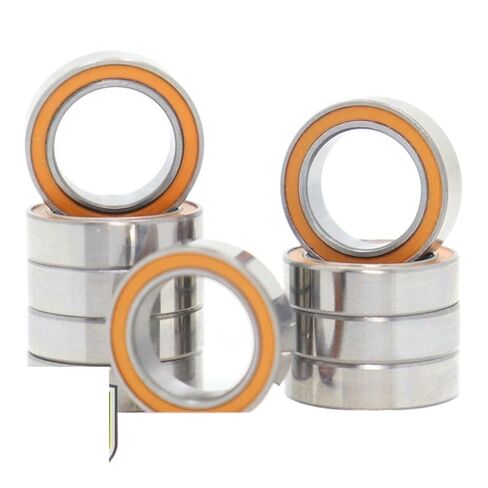 6700RS تحمل ABEC-3 (10 قطعة) 10x15x4 مم قسم رقيق 6700-2RS الكرات 61700 RS 6700 2RS مع برتقالي مختوم A-1510DD in Kuwait