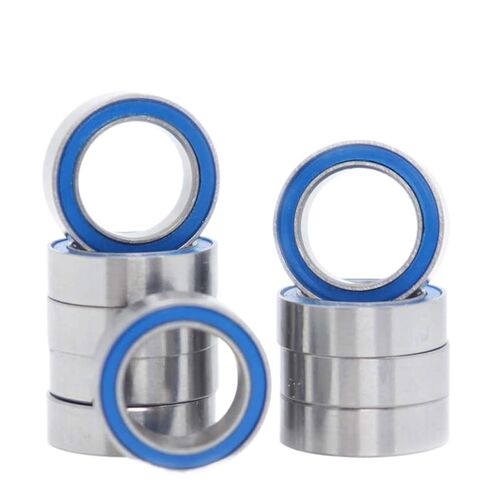 6801RS تحمل ABEC-3 10 قطعة 12*21*5 مم قسم رقيق 6801-2RS الكرات 61801 RS 6801 2RS مع الأزرق مختومة L-2112DD in Kuwait
