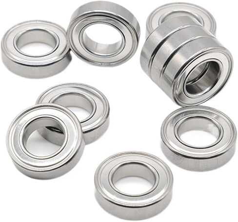 10Pcs S6700ZZ Stainless Steel Bearing 10x15x4 mm Bearing ABEC-7 Thin Section Ball Bearings in Saudi Arabia
