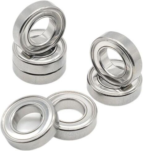 10Pcs S6700ZZ Stainless Steel Bearing 10x15x4 mm Bearing ABEC-7 Thin Section Ball Bearings in Saudi Arabia