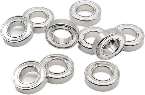 10Pcs S6700ZZ Stainless Steel Bearing 10x15x4 mm Bearing ABEC-7 Thin Section Ball Bearings in Saudi Arabia