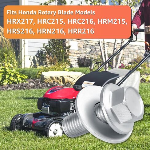 مجموعة مسامير الشفرة متوافقة مع شفرة هوندا الدوارة HRX217 HRC215 HRC216 HRM215 HRS216 HRN216 HRR216 مع مسمار سداسي 90105-VA3-J01 (10X25 مم) وغسالة 90502-VG3-000 (10 مم) قطعتان in Kuwait