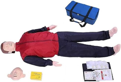 CPR Manikins Trainer, Cardiopulmonary Resuscitation Simulator, Chest Compressions Training Model, for Medical Education First Aid Training - PVC Patient Care Manikin in Saudi Arabia
