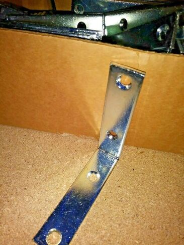 30ea BRMLK MLK L Shaped 4 holes IRON CORNER 3" x 3" x 3/4" USA product in Saudi Arabia