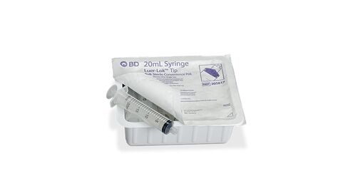 BD Luer-Lok Syringe Pharmacy Convenience Pak, 20 mL, #305617, (10 Count) in Saudi Arabia
