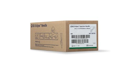 BD Eclipse Needle, 21 G x 1 1/2 in. #305765, (100 Count) in Saudi Arabia