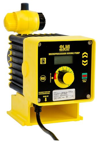 LMI Metering Pump B121-392SI 2.5 GPH, 100 psi, PVDF, Manual Control in Saudi Arabia