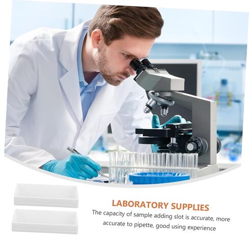 Luxshiny 20pcs Suction Tank Sample Adding Slots Pipette Slots Smooth Supplies Easy to Use in Saudi Arabia