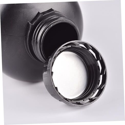 6PCS Round Plastic Light-Blocking Engineering Bottles Lids Sturdy Storage Containers for Chemicals Liquids and Samples in Saudi Arabia
