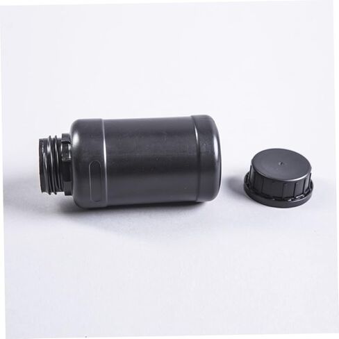 6PCS Round Plastic Light-Blocking Engineering Bottles Lids Sturdy Storage Containers for Chemicals Liquids and Samples in Saudi Arabia