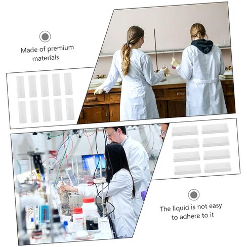 GARVALON 20pcs Laboratory Liquid Adding Slots Capacity Reagent Containers for Accurate Sample Transfer Professional Pipette Compatible Experiment Tools in Saudi Arabia