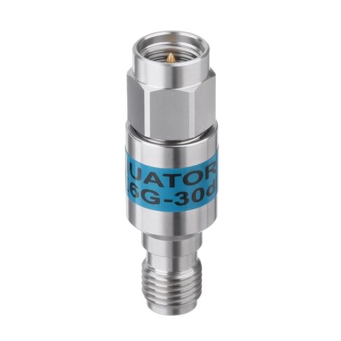 Bingfu RF Coaxial Attenuator 1-30dB ±0.5dB DC-6GHz SMA-M/F - 2W 50Ω Fixed Precision Attenuator for Test Equipment in Saudi Arabia