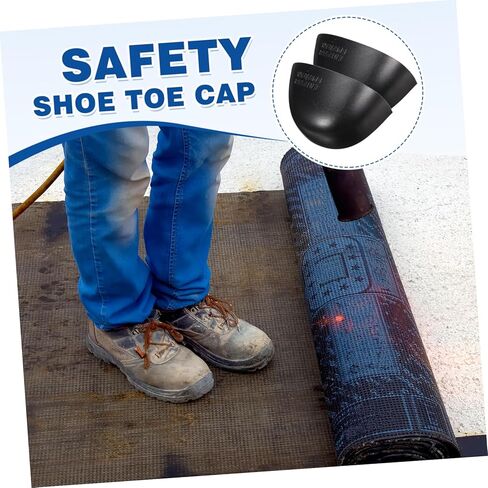 Angoily 1 Pair Anti-smash Shoes Boot Tip Cover for Men Women Safety Toe Caps for Work Shoes in Saudi Arabia