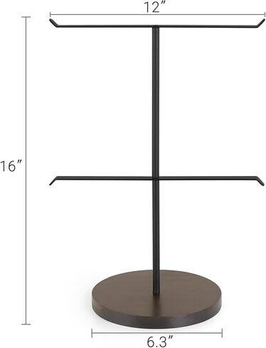 Mkono Medal Hanger Display, Metal Medal Holder, Race Award Medals Display Stand for Running, Sports, Marathon, Wrestling, Taekwondo, Wood and Iron Material, 12x16 Inches in Saudi Arabia