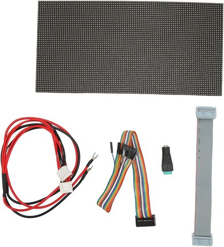Acogedor LED Panel, 96x48 5V 4A RGB Full Color LED Panel Display, Brightness Adjustable 2.5mm Pitch Bendable Display for Raspberry Pi Pico in Saudi Arabia