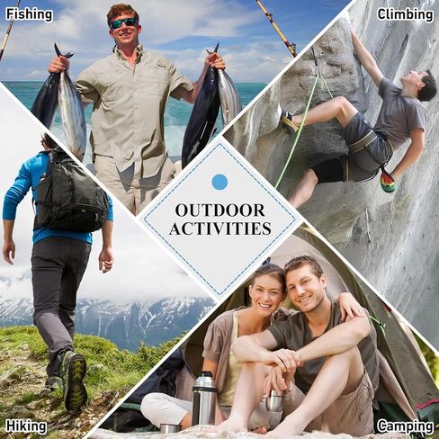 ملابس رجالي من mixtiq مكونة من قطعتين للتنزه سيرًا على الأقدام وقميص سفاري وأكمام طويلة وسراويل للمشي لمسافات طويلة قابلة للتحويل سريعة الجفاف ومسامية وخفيفة الوزن للحماية من الشمس مجموعات صيد السمك والمشي لمسافات طويلة والسفر in Kuwait