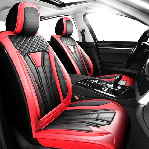 Premium Leather Car Seat Covers Compatible with Toyota Fj Cruiser 2008-2013 2014, Breathable, Wear Resistant, Airbag Compatible, All-Weather Protection & Full Coverage, Full Set Gray in Saudi Arabia