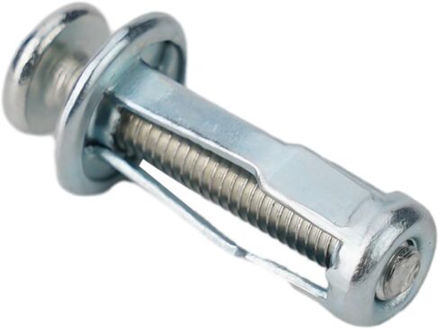 Expansion Screw Pack with Flared Nuts,Carbon Steel Expansion Screws,Expansion Screw,for Plastics, Plywood, Hollow Walls, Iron Sheets(20pcs m4*25) in Saudi Arabia