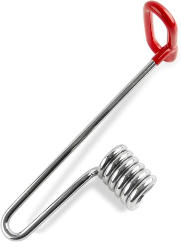 Jeffers Equine Dental Speculum with Red Handle, 11" L - Stainless Steel Horse Mouth Speculum, Coil Style Dental Tool for Horses, Equine Dentistry Instrument for Oral Exams and Teeth Floating in Saudi Arabia
