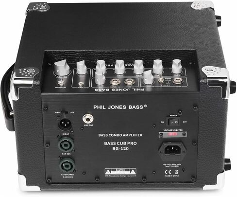 مضخم صوت فيل جونز باس BG-120 Bass Cub Pro 2 × 5 بوصة 120 وات - أسود in Kuwait