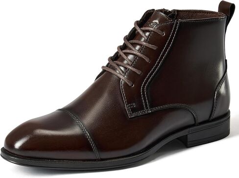 Holy dove Chelsea Boots Men – Genuine Leather,Chelsea Boots for Men with Side Zipper, Casual Slip-On Ankle Boots, Chukka & Oxford Style Dress Boots in Saudi Arabia