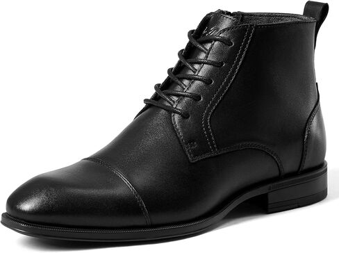 أحذية هولي دوف تشيلسي للرجال - جلد طبيعي، أحذية تشيلسي للرجال بسحاب جانبي، أحذية كاجوال سهلة الارتداء للكاحل، أحذية رسمية على طراز تشوكا وأكسفورد in Kuwait