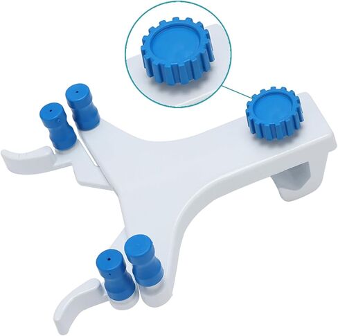 stonylab Aluminum Alloy Burette Clamp, Single Adjustable Butterfly Style Spring-Loaded Buret Clamp, Laboratory Tool for Titration in Saudi Arabia