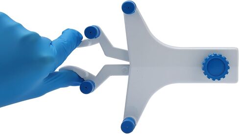 stonylab Aluminum Alloy Burette Clamp, Single Adjustable Butterfly Style Spring-Loaded Buret Clamp, Laboratory Tool for Titration in Saudi Arabia