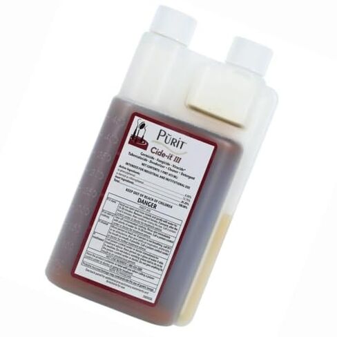 محلول التنظيف بالموجات فوق الصوتية PI016A Purit Cide-it III، 16 أونصة in Saudi Arabia