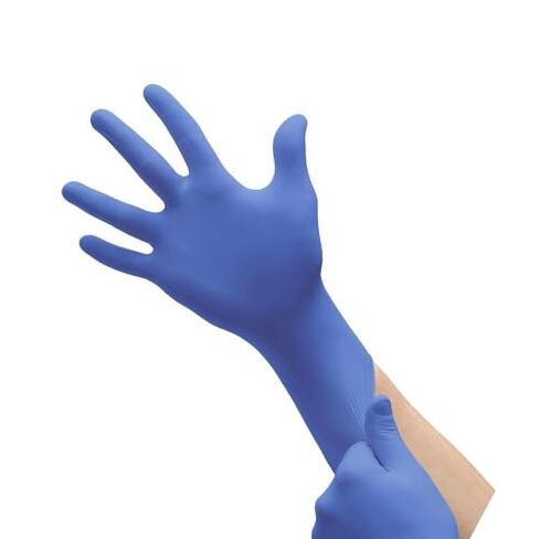 Microflex UF-524-S/M Ultraform Cobalt Blue Nitrile Gloves Small/Medium 300/Box in Saudi Arabia