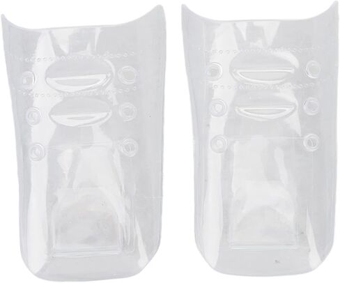 1 Pair Barber Shoe Covers Protector Clear Reusable Barber Shoes Cover High Transparent Hair Stylist Protective Case for Men Women Barbershop Hair Cutting Coloring Hairdressin in Saudi Arabia