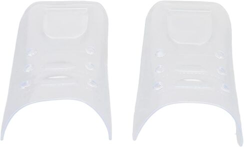 1 Pair Barber Shoe Covers Protector Clear Reusable Barber Shoes Cover High Transparent Hair Stylist Protective Case for Men Women Barbershop Hair Cutting Coloring Hairdressin in Saudi Arabia