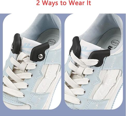 6 Pair Shoe Throat Protector Rubber Heavy Duty Shoes Collar End Protective Case Corner Cover for Sneakers Running Shoes Walking Shoe Hiking Boots Top Line Ends Topline Collar Padding Corner in Saudi Arabia