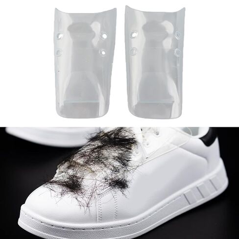 1 Pair of Barber Shoes Cover, Transparent Silicone Dust Proof Haircut Shoes Cover Hair Salon Hair Stylist Shoes Cover in Saudi Arabia