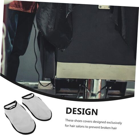 Baluue Barber Shoes Covers Haircut Shoes Protectors Portable Breathable Shield for Salon Use in Saudi Arabia