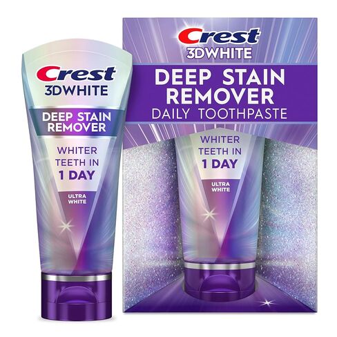 Crest 3DWhite Brilliance Deep Stain Remover Ultra White Toothpaste - 2.1oz in Kuwait