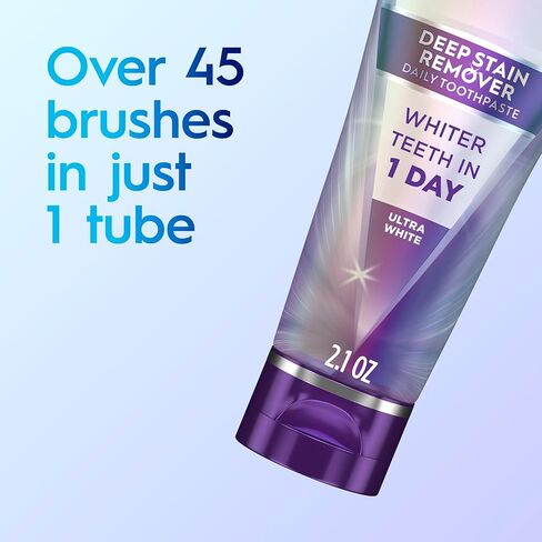 Crest 3DWhite Brilliance Deep Stain Remover Ultra White Toothpaste - 2.1oz in Kuwait