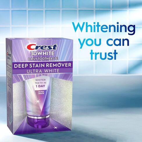 Crest 3DWhite Brilliance Deep Stain Remover Ultra White Toothpaste - 2.1oz in Kuwait