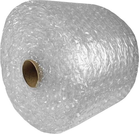 Uboxes Bubble Cushioning Wrap 12" x 65' Large Bubbles 1/2" Perforated Every 12", Clear in Saudi Arabia