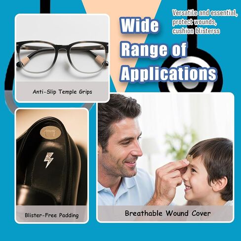 120Pcs Small Circle Bandage Bulk Round Oval and Square Fabric Adhesive Flexible Breathable Bandages 6 Sizes for Face Nose Hands Small Wound in Saudi Arabia