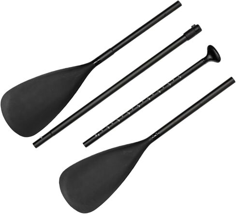 Adjustable Kayak Paddle | Aluminum Alloy Lightweight Adjustable Paddleboard - Kayaks Boating Paddles - for Fishing Kayaking Boarding Paddleboard Water Lake Kids Youth Row Float in Saudi Arabia