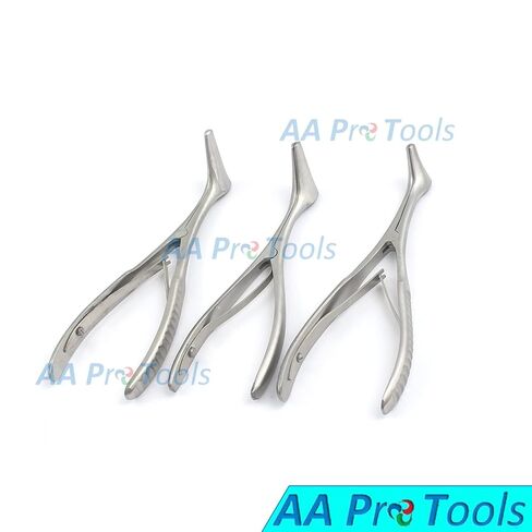 AA PRO NEW Set of 3PCS-Vienna Nasal Speculum 5 3/4" (S/M/L) Instruments Set A+ Quality in Saudi Arabia
