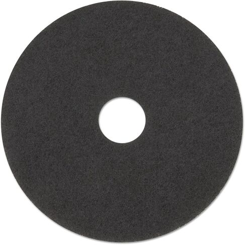 Boardwalk BWK4019BLA 19 in. Diameter Stripping Floor Pads - Black (5/Carton) in Saudi Arabia