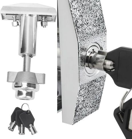 Vending Machine Lock with T Handle Keys Zinc Alloy Safe Box Universal Replacement T Handle Cabinet Security Lock for Candy Snack Soda Machine in Saudi Arabia