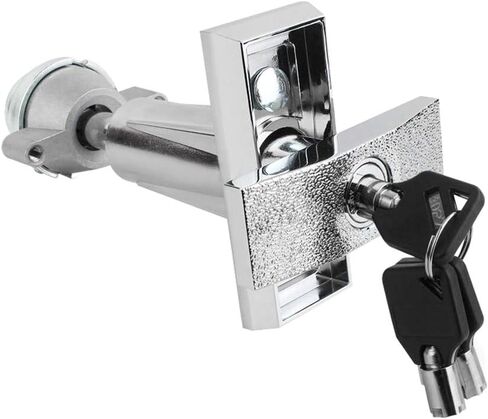 Vending Machine Lock with T Handle Keys Zinc Alloy Safe Box Universal Replacement T Handle Cabinet Security Lock for Candy Snack Soda Machine in Saudi Arabia
